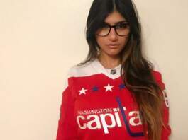 Mia Khalifa nose job undergone nose surgery former porn star boyfriend Robert Sandberg hospital