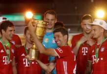 Bayern Munich won the German Cup by defeating Leverkusen