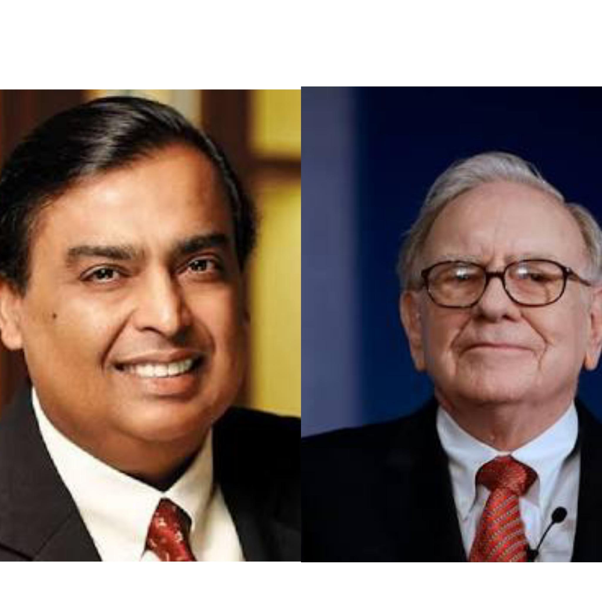 Mukesh Ambani gets ahead of Warren Buffett in fortune! Ambani is now 8th richest in the world