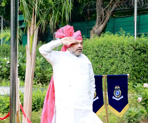 Union Home Minister Amit Shah conveys greetings to mark Independence Day