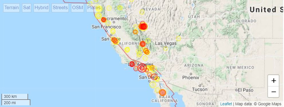 Earthquake jolted Southern California at a magnitude of 4.6