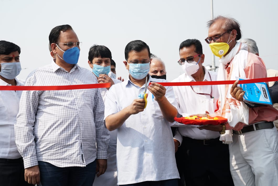 CM Kejriwal inaugurates Seelampur-Shastri Park flyover,