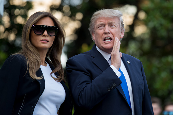 US President Trump, wife Melania Corona infected