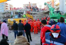 The death toll due to the earthquake in Turkey is114