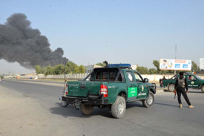 Blast in Afghanistan,