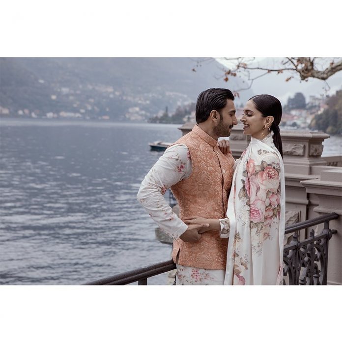 Deepika, Ranveer congratulate each other on the wedding anniversary