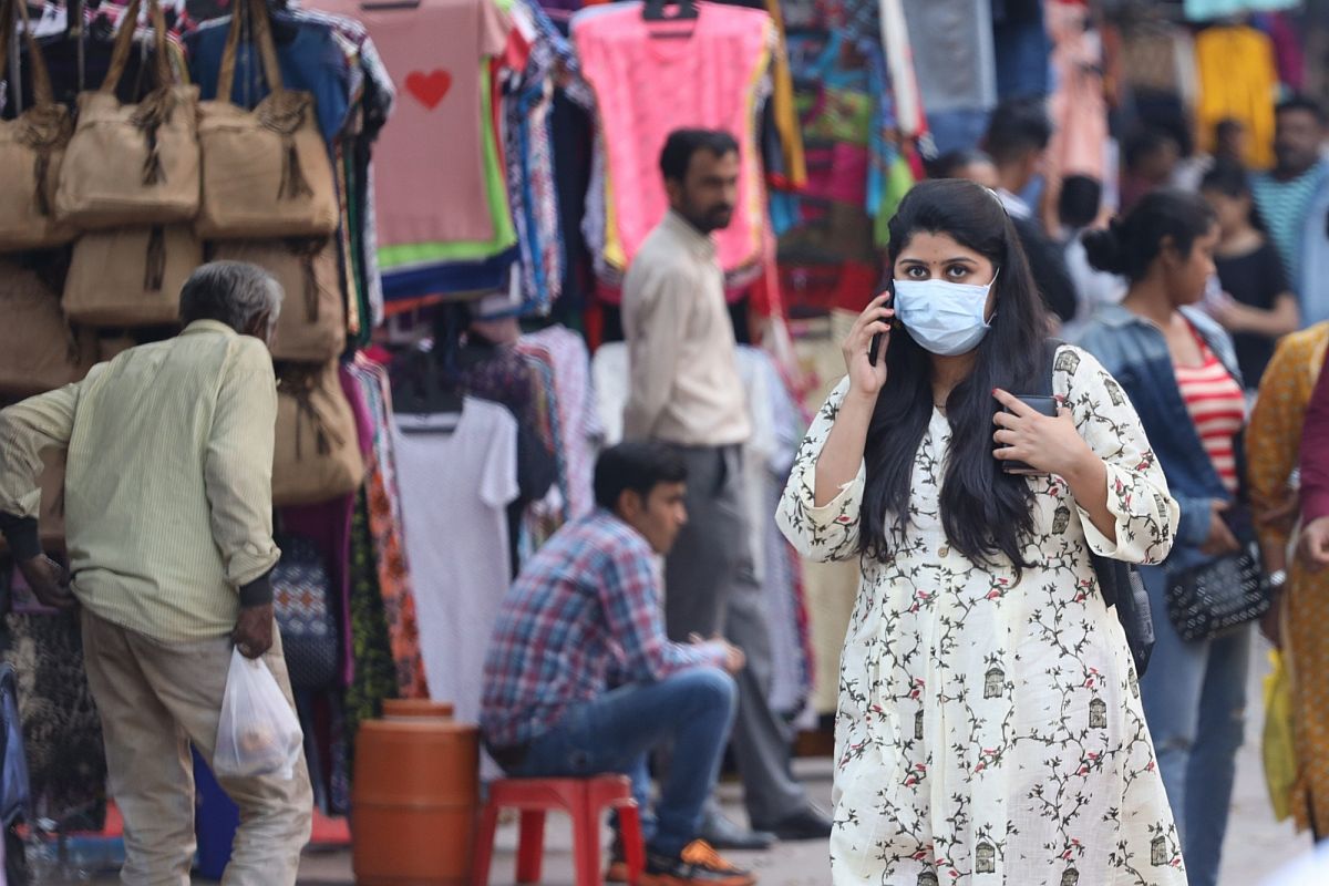 lockdown in delhi market