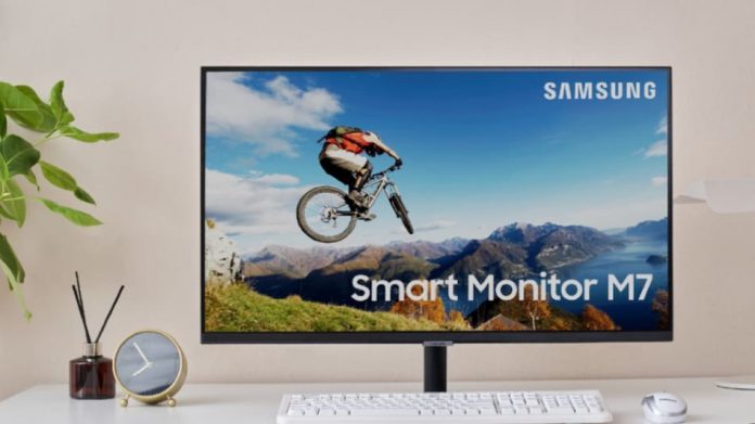 Samsung smart monitor M7, smart monitor M7 specs, smart monitor M7 display