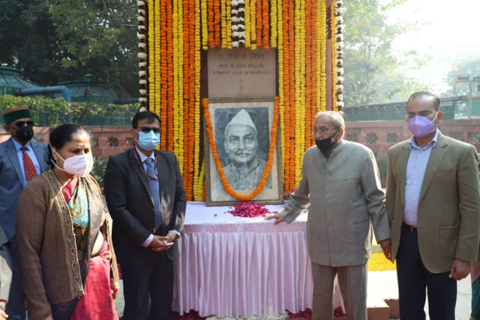  NDMC Pays Tribute to First President of India Dr. Rajendra Prasad in New Delhi