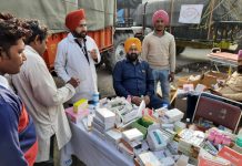 Aam Aadmi Party MLAs are spending the night in farmers' camp on the Delhi border