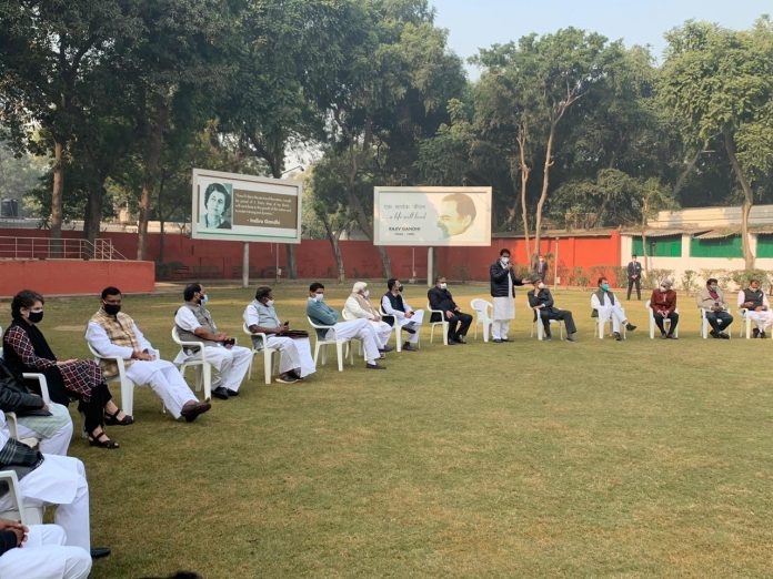 Rahul Gandhi's march to Rashtrapati Bhavan against agricultural laws