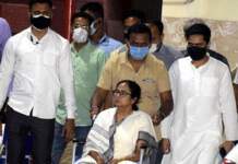 Mamta to start election campaign in a wheelchair from Monday