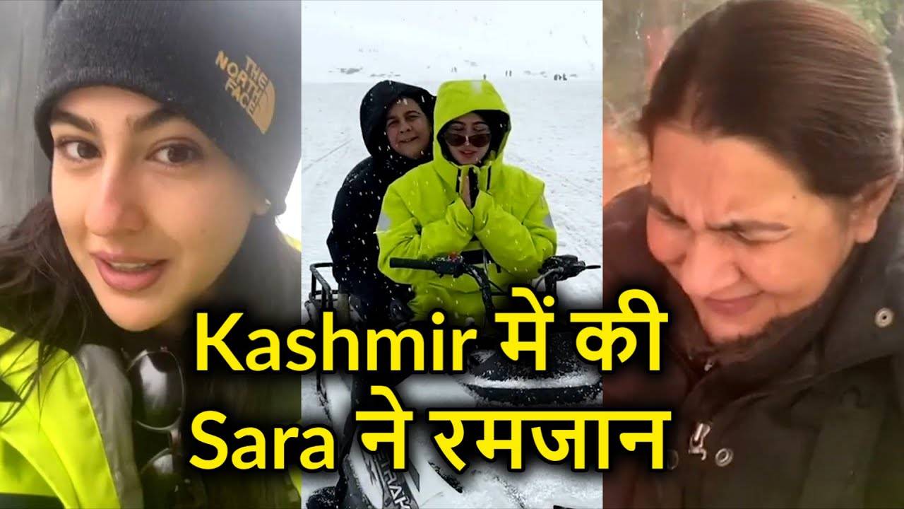 Sara Ali Khan wishes happy Ramadan from Kashmir