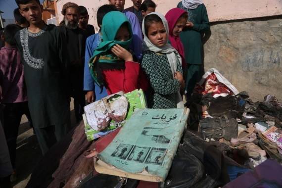 Explosion near Kabul school, death toll reaches 50
