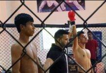 Rahat Hussain has bagged the "Open Delhi State Amateur MMA championship" MMAFD 2021