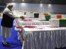 PM pays tribute to those killed in the accident at Palam airport