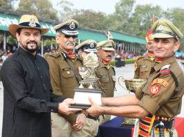 Passing Out Parade of Assistant Commandant at BSF Academy Tekanpur