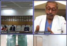 NDMC organises interactive virtual workshop for Citizen Engagement and their motivation by Dr. Naresh Trehan