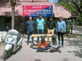 Two budding criminals nabbed by the team of spl. Staff, North District, Delhi