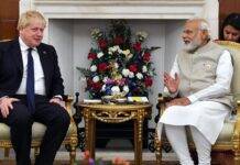 Johnson offers to help India build its own fighter jets