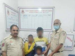 An 8-year-old girl recovered and handed over to her parents