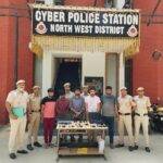 A fake call-center busted by team cyber police station, north-west