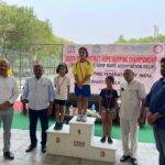 Satish Upadhyay distributes prizes amongst the winners of “South West District Rope Skipping Championship 2022”