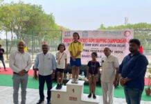 Satish Upadhyay distributes prizes amongst the winners of “South West District Rope Skipping Championship 2022”