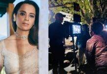 Kangana Ranaut shares a glimpse of the night shoot of 'Emergency' from Assam