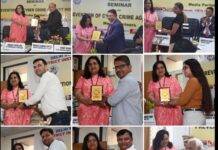 More than ten media persons of capital Delhi honored,Legal awareness campaign initiative by the media world