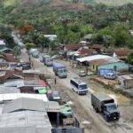 Army, Assam Rifles provides security to goods trucks to maintain supply in violence hit Manipur.