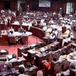 New Delhi: A view of the Rajya Sabha during the Monsoon session