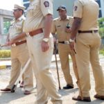 Mumbai: Security beefed up outside Central Bureau of Investigation (CBI) office in the wake of Congress protest against the central government’s move to strip CBI Director Alok Verma of his power in Mumbai, on Oct 26, 2018. (Photo: IANS)