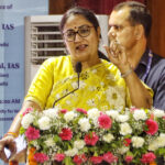 New Delhi: Rekha Gupta attends the distribution of Scholarship event at IGDTUW