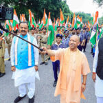 Lucknow: Yogi Adityanath participate in 'Tiranga Yatra'
