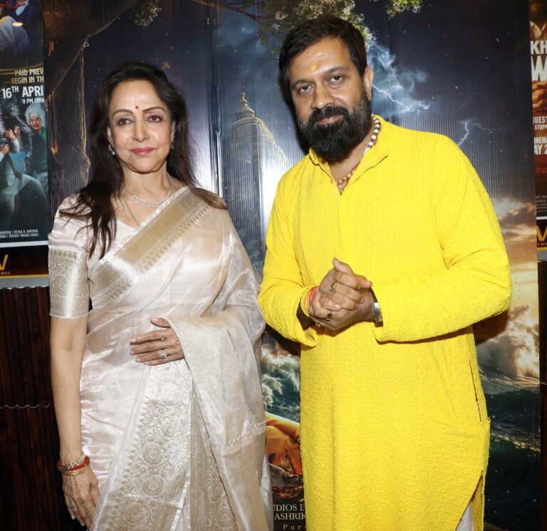 Hema Malini Praises the Grandeur and Spiritual Soul of “Krishnavataram Part 1 – The Heart” at Mathura Screening