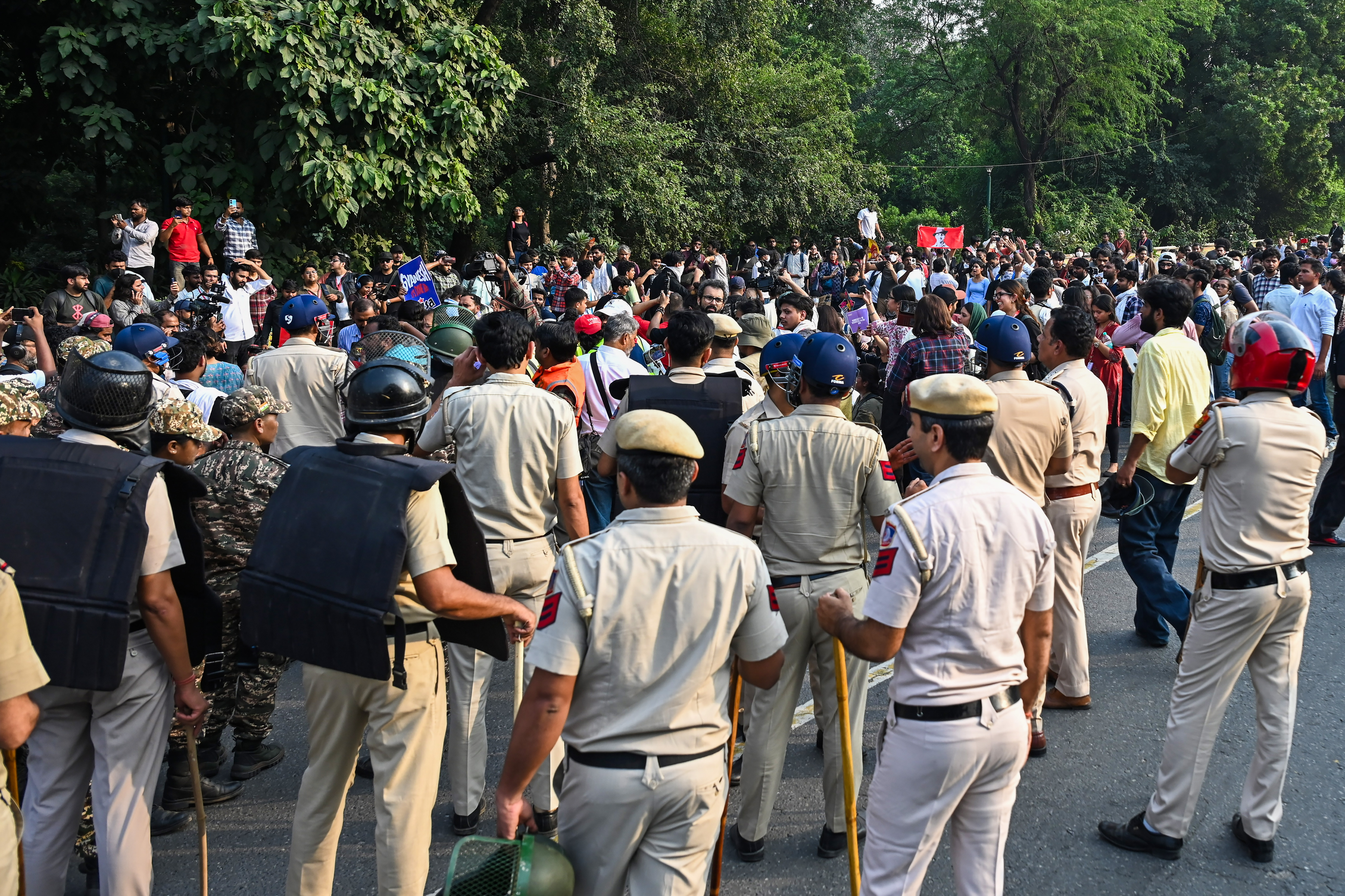 CJP protests in Delhi spark row, BJP and Congress leaders react New Delhi: Protest Against Gyanesh Kumar