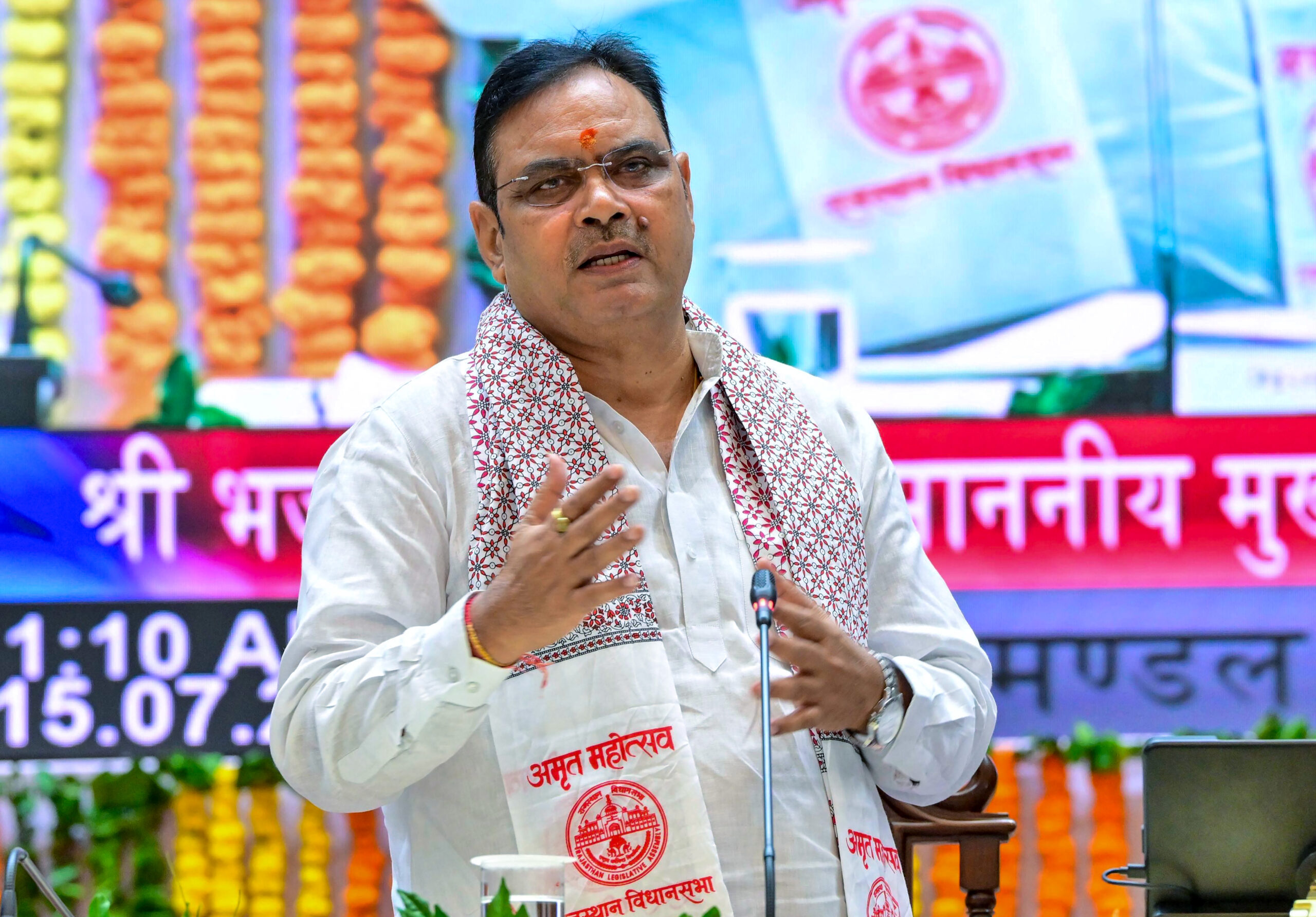 Rajasthan Panchayat Elections: Second Phase of Voting Begins; CM Bhajanlal Says, "Vote First, Refreshments Later" Jaipur: Rajasthan Assembly's 75th anniversary event