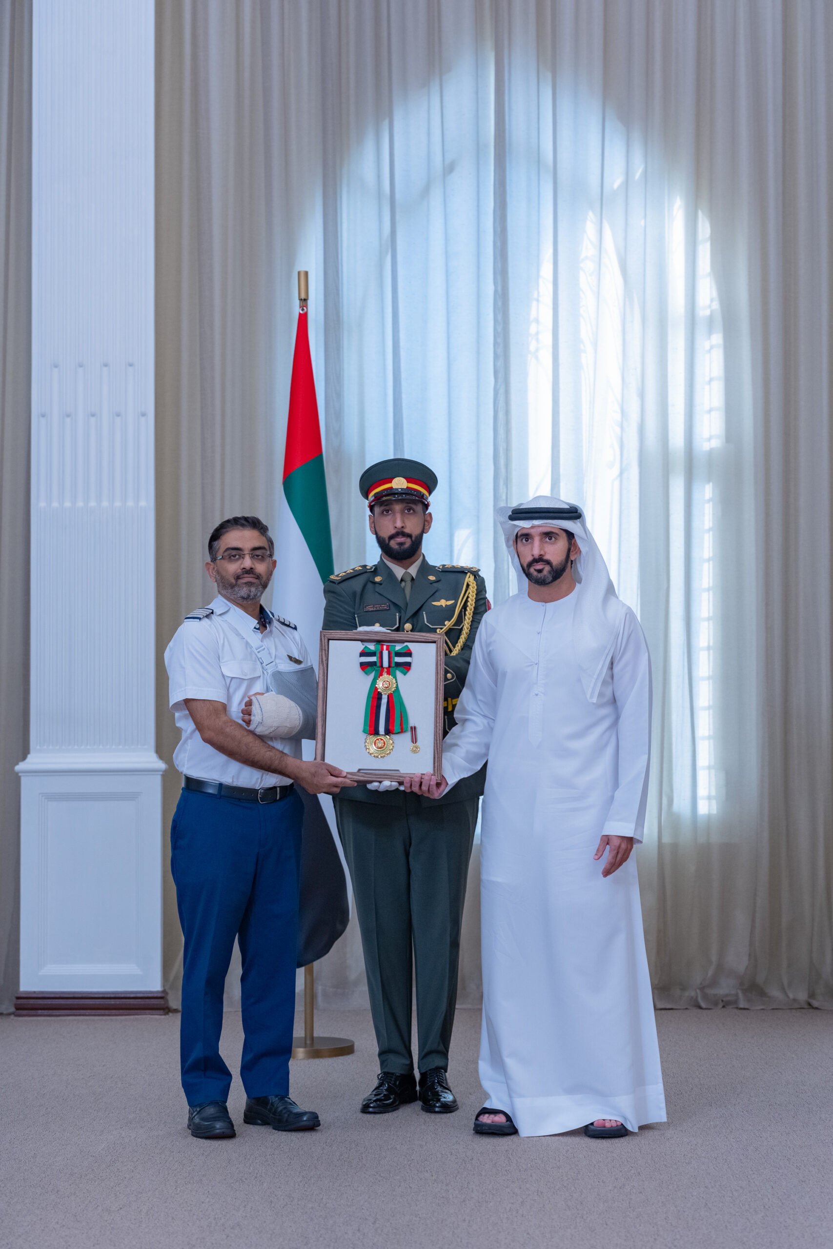 UAE Honors Indian Pilot Captain Smit Machhar with 'Order of Zayed II' 202610283994138